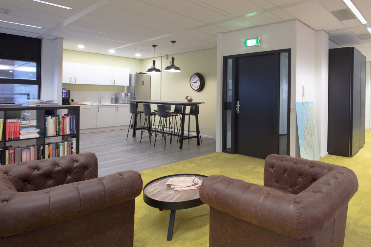 Industrieel interieurontwerp kantoor Utrecht, Nieuwegein