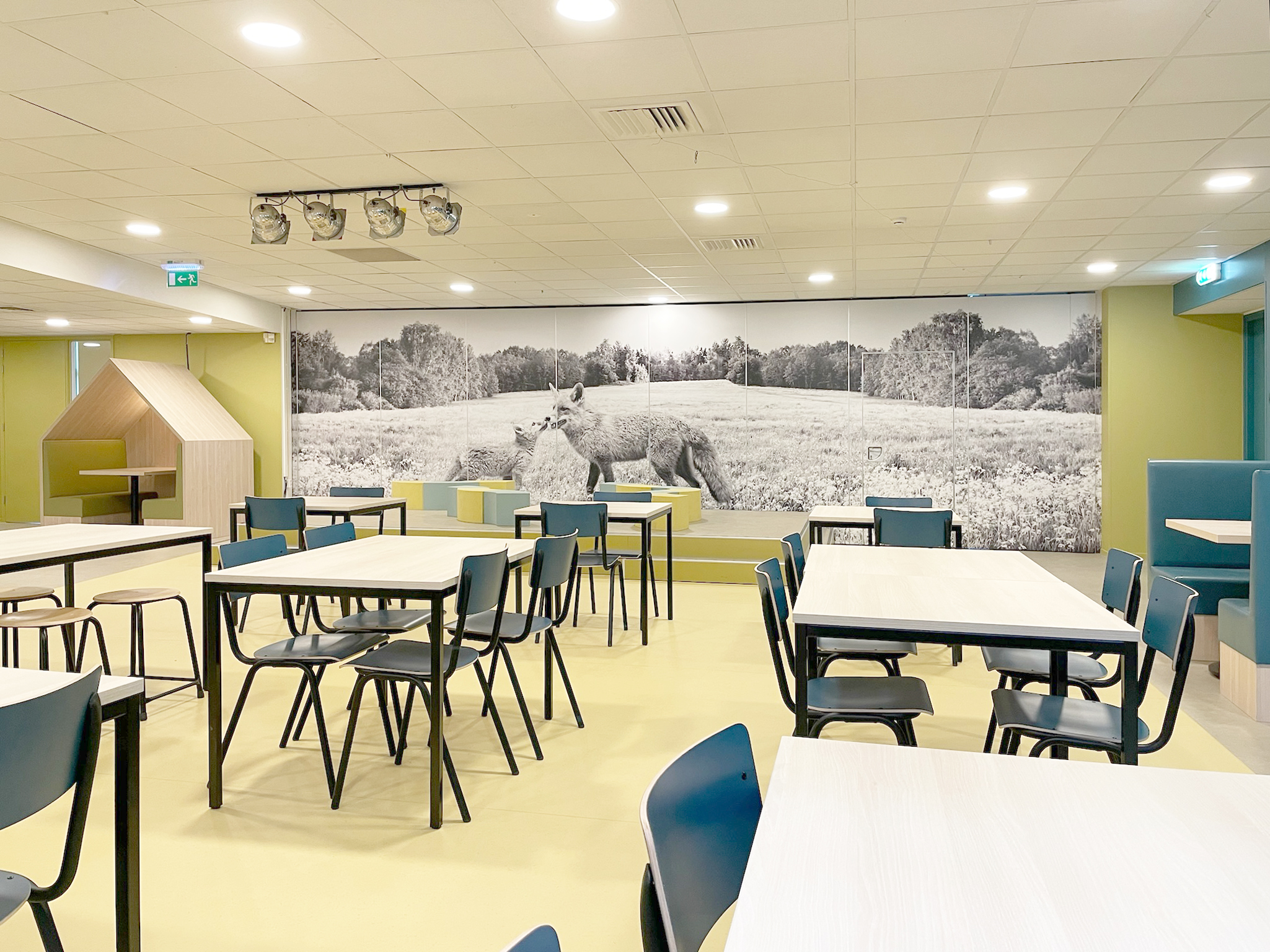 Schoolinrichting interieuradvies Houten