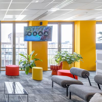 Interieurontwerp Amersfoort kantoor VIP - inspirerende kantoorinrichting