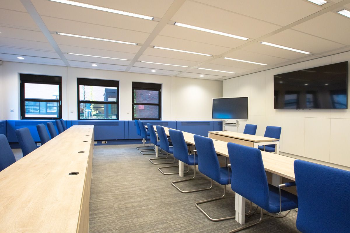 Interieurontwerp opleidingsruimte voor kantoor Utrecht, Nieuwegein