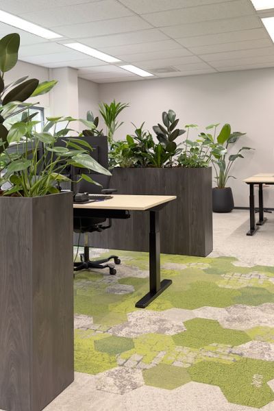 Kantoor interieur design van HOD vastgoedbeheer in Utrecht